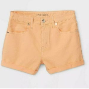 Wild Fable Peach High-Rose Shorts